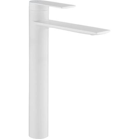 Mexen Zero grifo de lavabo alto, blanco - 71110-20