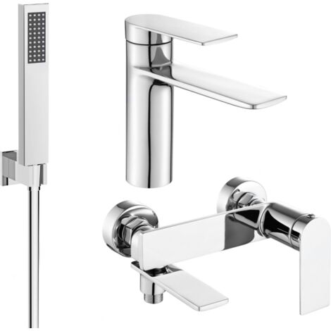 Mexen Zero R02 set bagno, cromo - 71103R02-00