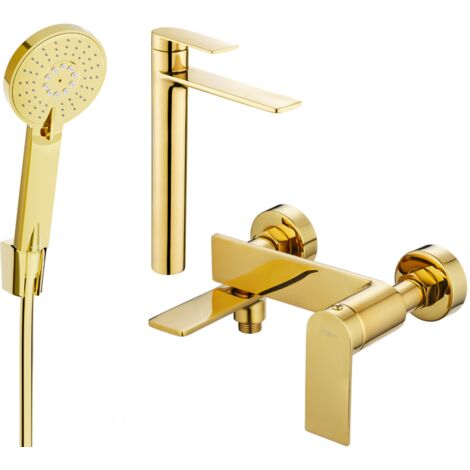 Mexen Zero R40 set da bagno, oro - 71113R40-50
