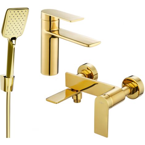 Mexen Zero R62 set da bagno, oro - 71103R62-50