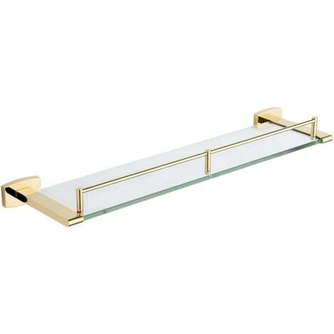 Mexen Zoja Glaswandregal, Gold - 7019137-50