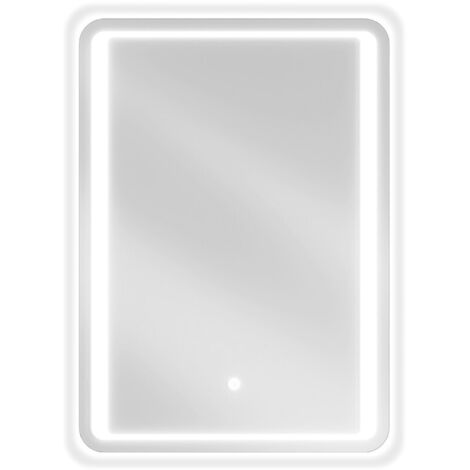 Mexen Zusa specchio da bagno retroilluminato 50 x 70 cm, LED 6000K, anti-appannamento - 9808-050-070-611-00