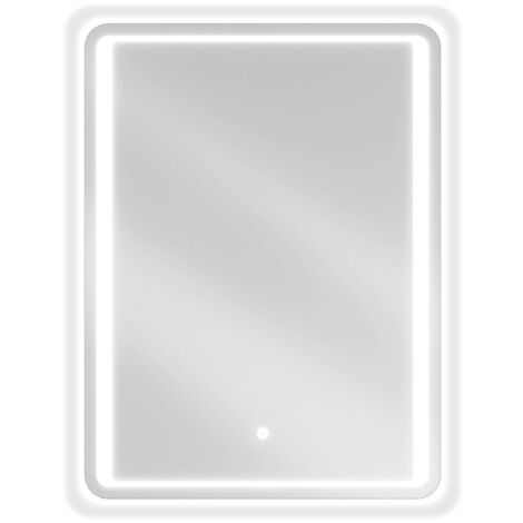Mexen Zusa specchio da bagno retroilluminato 60 x 80 cm, LED 6000K, antiappannamento - 9808-060-080-611-00
