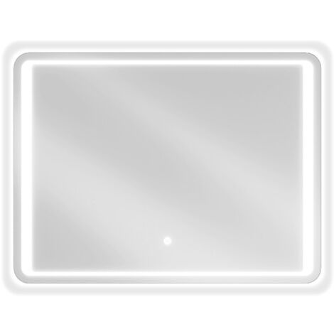 Mexen Zusa specchio da bagno retroilluminato 80 x 60 cm, LED 6000K, antiappannamento - 9808-080-060-611-00