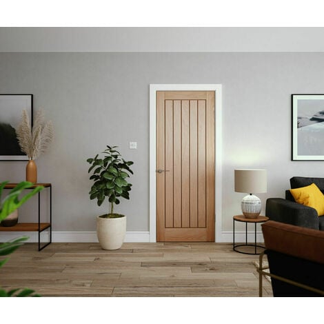 Mexicano Oak Prefinished Door 1981 x 762mm
