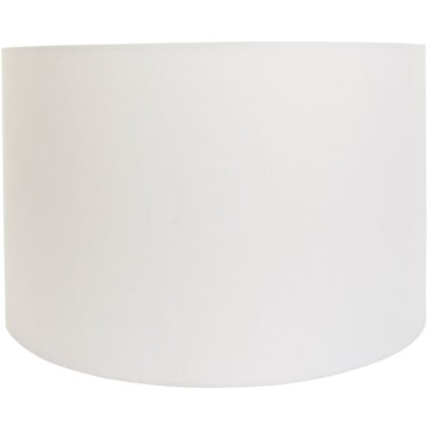 Mexlite - abat-jour - Shade - blanc - lin - Ø 40cm - E27 -