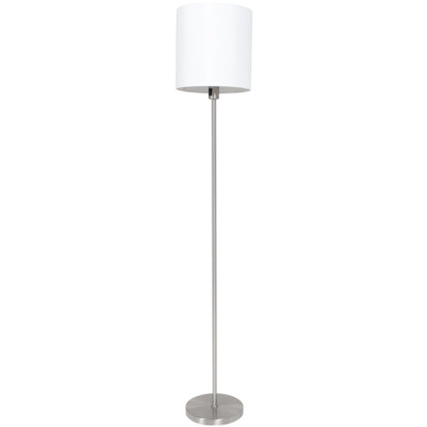 Mexlite - lampada da terra - Noor - acciaio - metallo tessuto - Ø