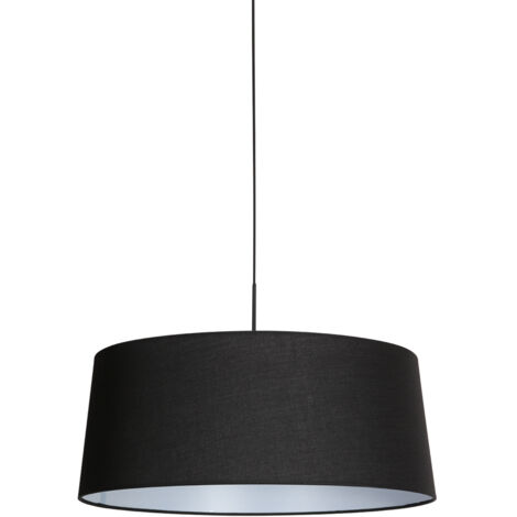 Mexlite - lámpara colgante - HaloSwap - negro - textil - Ø 48cm -