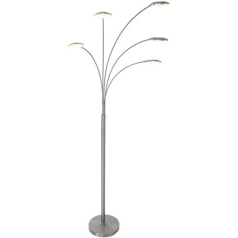 Mexlite - lámpara de pie - Synna - acero - vidrio metal - LED -
