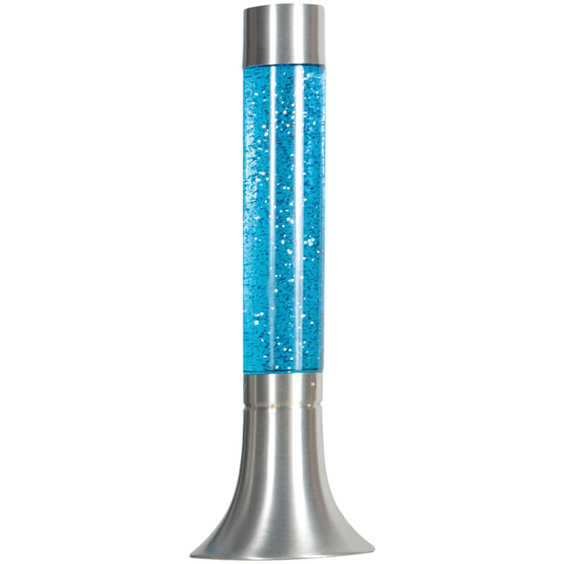Mexlite - lampe de table - Volcan - bleu acier - métal plastique
