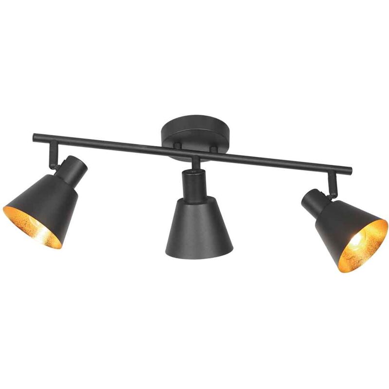 Spot - Oeroe - Schwarz - Metall - Aufbauleuchte - E14 - - Mexlite