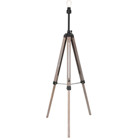 Mexlite - stehlampe - Triek - natürlich - holz metall - Ø 75cm -