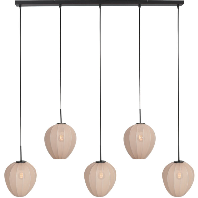 Mexlite - suspension - HaloSwap - beige - lin - grande lampe de Mexlite - suspension - HaloSwap - beige - lin - grande lampe de