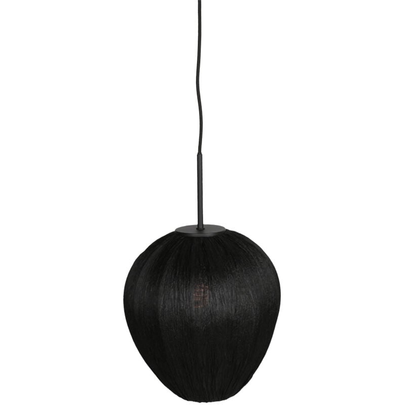 Mexlite - suspension - HaloSwap - noir - lin - ø 25cm - E27 -