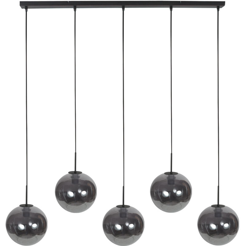 Mexlite - suspension - HaloSwap - noir - verre - grande lampe de Mexlite - suspension - HaloSwap - noir - verre - grande lampe de