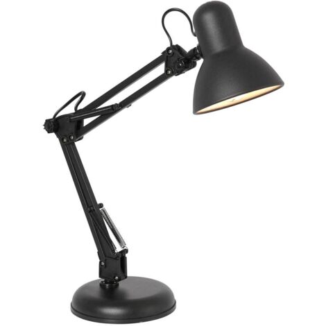 Mexlite - tischlampe - Study - schwarz - metall -