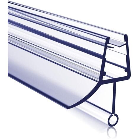 MEYKOERS 100cm, duschtür dichtung Schwallschutz Wasserabweiser duschdichtung für 4-6mm Glas