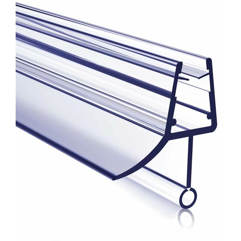 Meykoers - Joint de douche porte joint d'étanchéité douche des scellées Salle de douche Joint de 100cm, joint d'étanchéité pvc pour les, pour 4-6mm