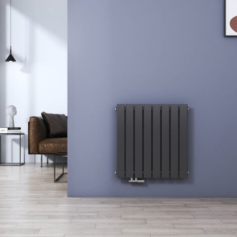 radiateur eau chaude thermo 1390 w gris