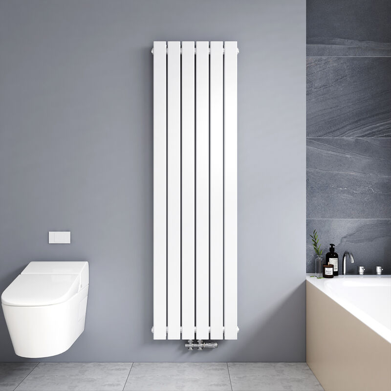 Meykoers - Radiateur à eau chaude Blanc vertical Radiateur couche double 160x46cm, 1490W chauffage central Radiateur eau chaude