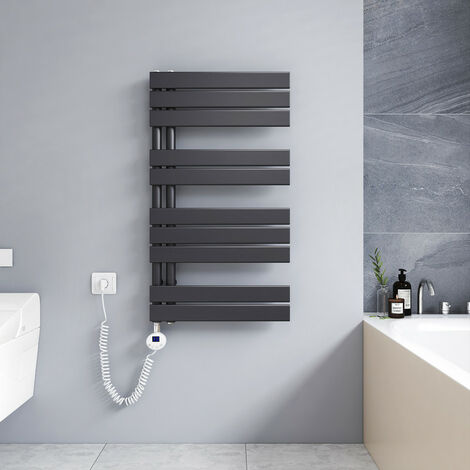 ECD Germany Radiatore da Bagno a Pannello Iron EM Design Elettrico