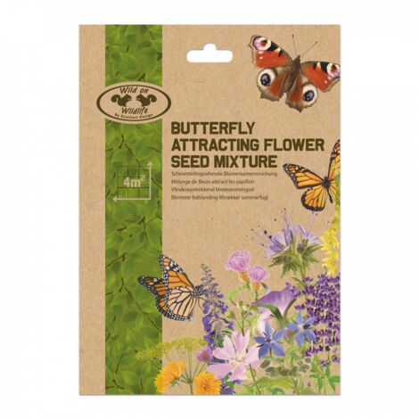 Mezcla de flores para atraer a las mariposas semillas para 4 m².