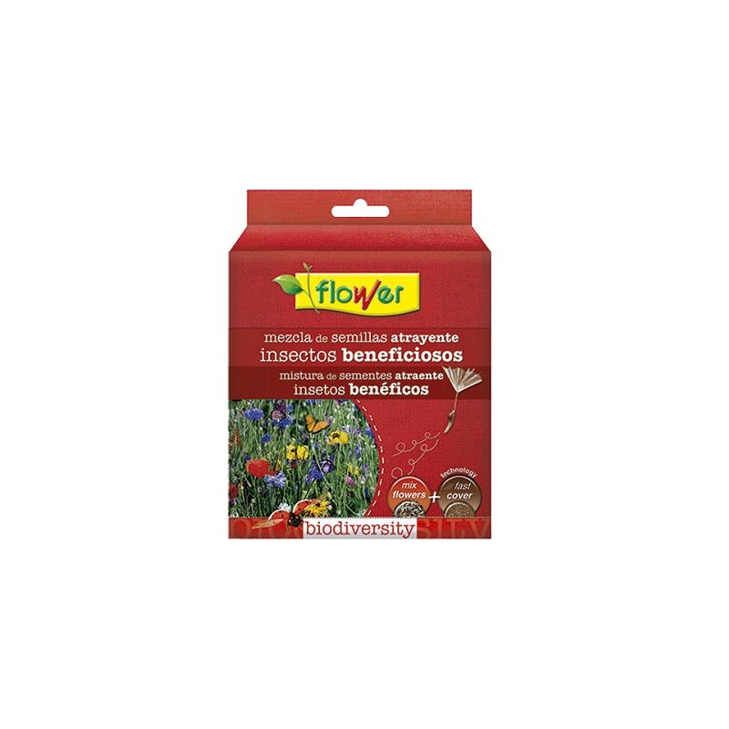 

Mezcla Semillas de Flores Atrayente Insectos Beneficioso con Sustrato Fast Cover FLOWER - 500 gr