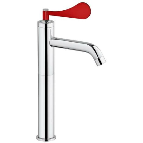 Mezclador alto para lavabos de lavabo con palanca roja Mamoli Paola&TheBathroom 494600000C01  Roja