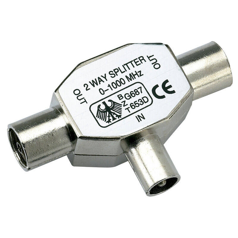 

Distribuidor TV 1 hembra 2 machos ( 0300752) - F-bright