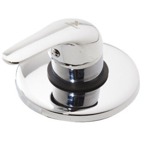 Mezclador Brixo Tirreno 40 empotrado para ducha – latón cromado, cartucho Ø40 mm