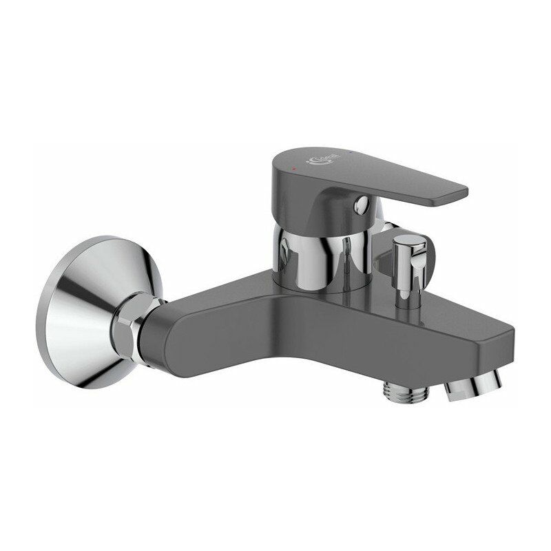 

Mezclador de bañera CERAFINE D saliente 156-161 mm negro mate / cromado IDEAL STANDARD