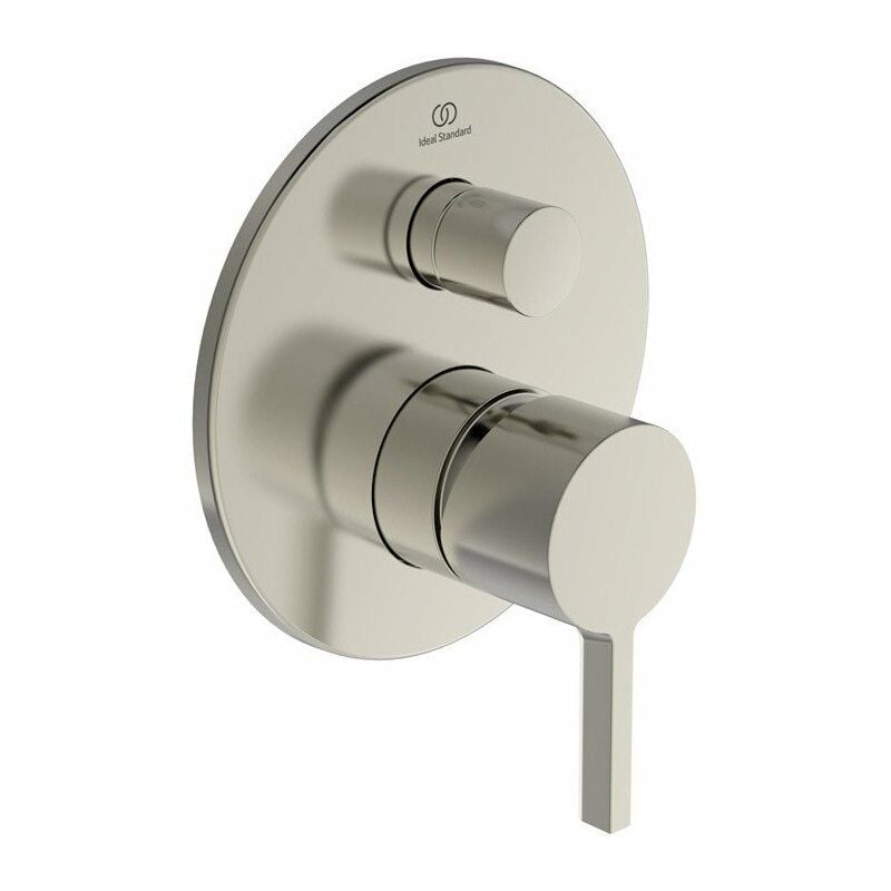 

Ideal - Mezclador de bañera JOY para empotrar, kit 2 Silver Storm DVGW STANDARD
