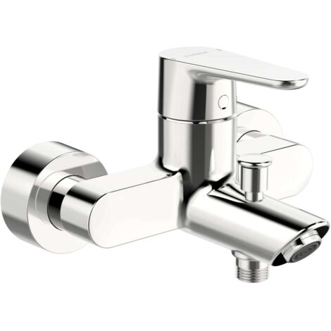 Mezclador de bañera y ducha HANSA HANSAVANTIS, proyección 154 mm,