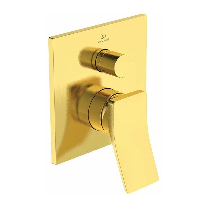 

Mezclador de baño CHECK empotrado, kit 2 Dorado cepillado IDEAL ESTÁNDAR