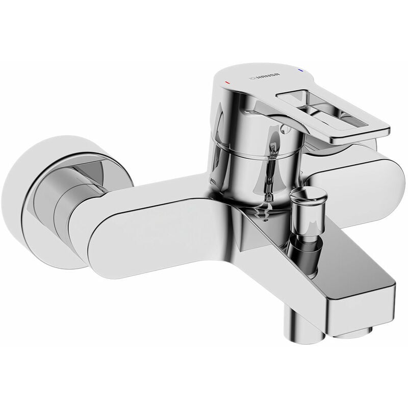 

Mezclador de baño de una mano twist, DN 15 (G 1/2) para montaje en la pared 09742185 - 09742185 - Hansa