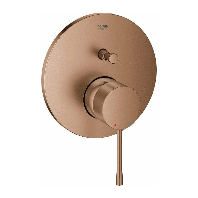 

Mezclador monomando de bañera Essence 24058 FMS para 35600 oro rosa brillante cepillado