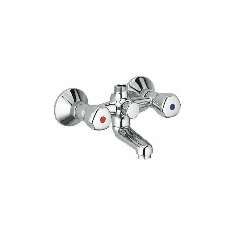 

Mezclador de baño y ducha STANDARD DN 15 Terralux manija metal cromo - Kludi