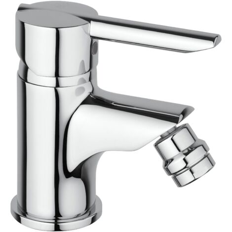 Mezclador de bidé de latón cromado con desagüe 1"1/4 Piralla Serena 0SE00094A16  Cromo - Desagüe automático 1"1/4
