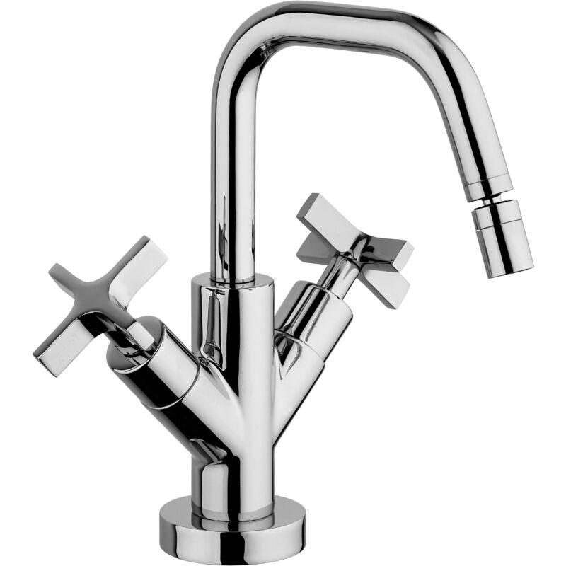 

Paini Rubinetteria - Mezclador de bidé con desagüe 1'1/4 Paini Lemon 83CR251 | Cromo - Desagüe automático 1'1/4
