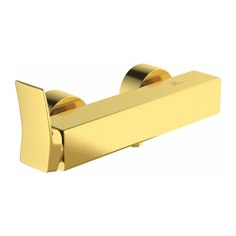 

Ideal - Mezclador de ducha CHECK oro cepillado expuesto STANDARD