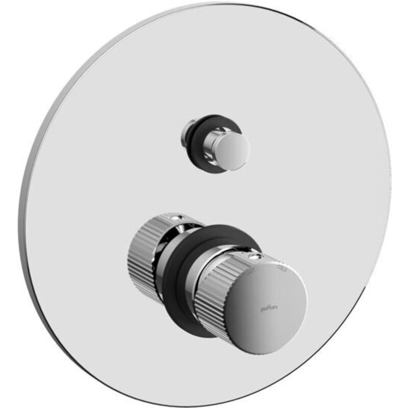 

Mezclador de ducha empotrado con 2 salidas con plato redondo Ø200 mm Jo JO015 | Cromo - 2 salidas - Paffoni