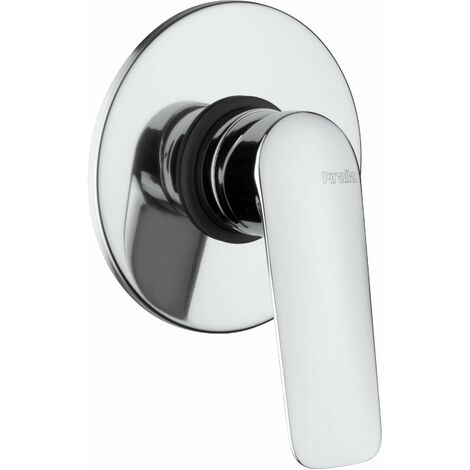 Mezclador de ducha empotrado cromado con cuerpo incorporado Piralla Lago 0LG00410A22  Cromo