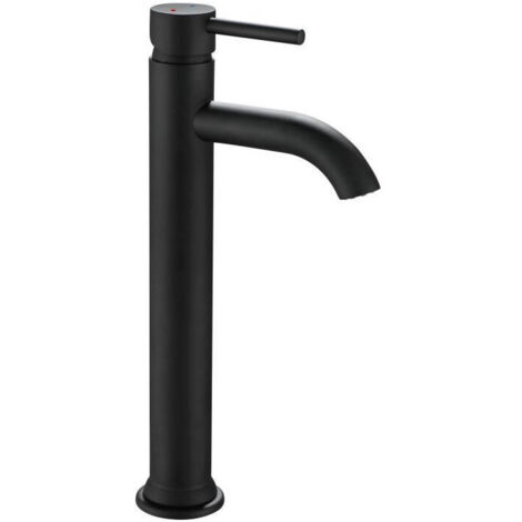 Mezclador de lavabo alto ILO Small negro