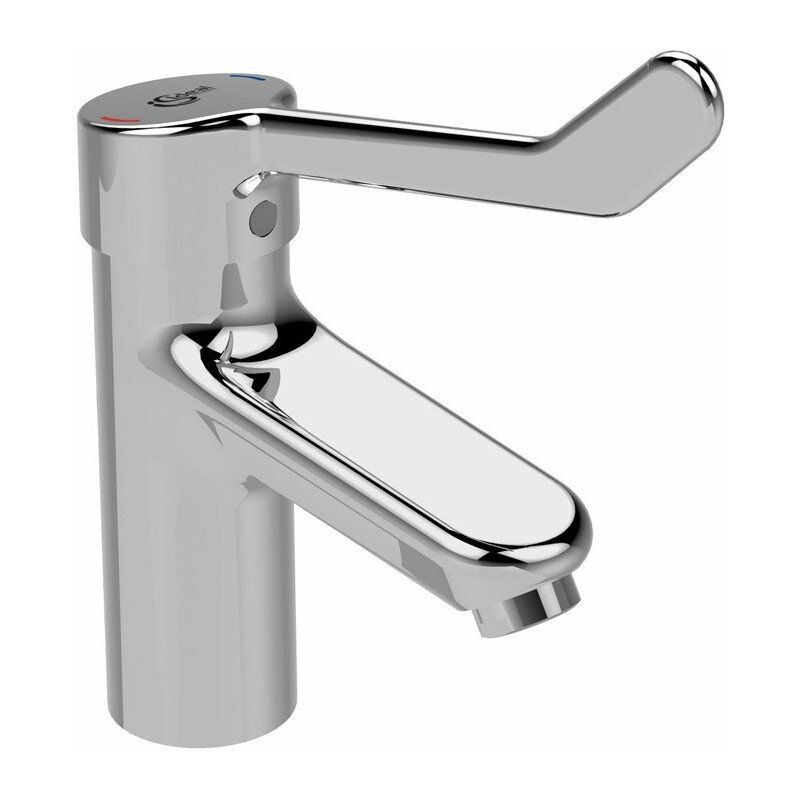 

Mezclador de lavabo CERAPLUS 2 con palanca clínica, sin vaciador cromado IDEAL STANDARD