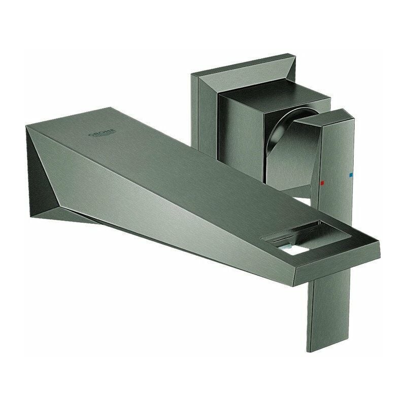 

Grohe - Mezclador de lavabo con 2 orificios Allure Brilliant 19781 FMS 161mm grafito duro