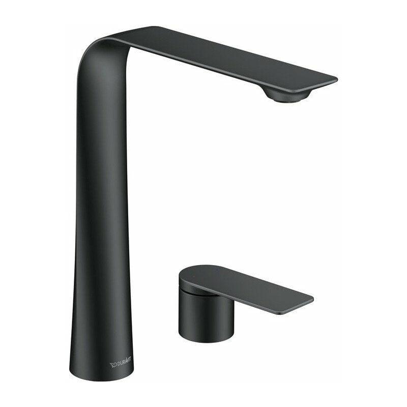 

Mezclador de lavabo con 2 orificios XL Matt Black