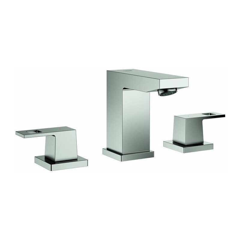 

Mezclador de lavabo con 3 orificios EUROCUBE DN 15 acero