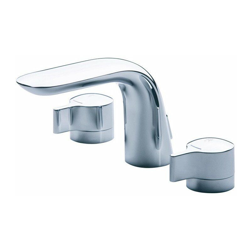 

Ideal - Mezclador de lavabo con 3 orificios MELANGE con desagüe automático, cromado