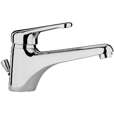Mezclador de lavabo con caño extendido - Línea Nettuno (cromo)