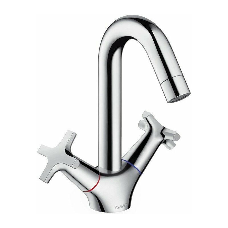 

Mezclador de lavabo de bajo caudal sin tirador ni desagüe cromado